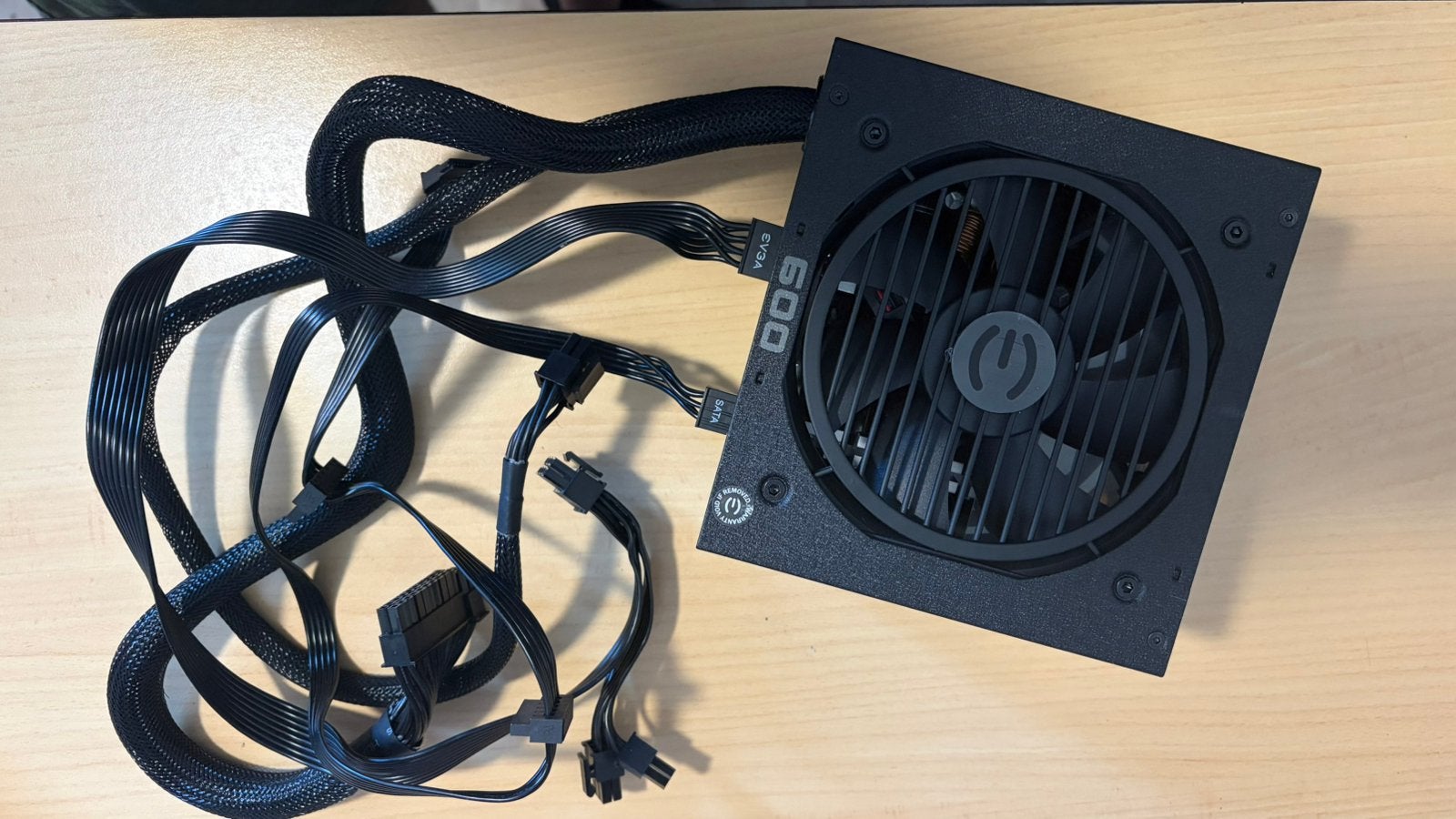 Evga 600w semi-modular PSU, Ophalen of Verzenden, Zo goed als nieuw