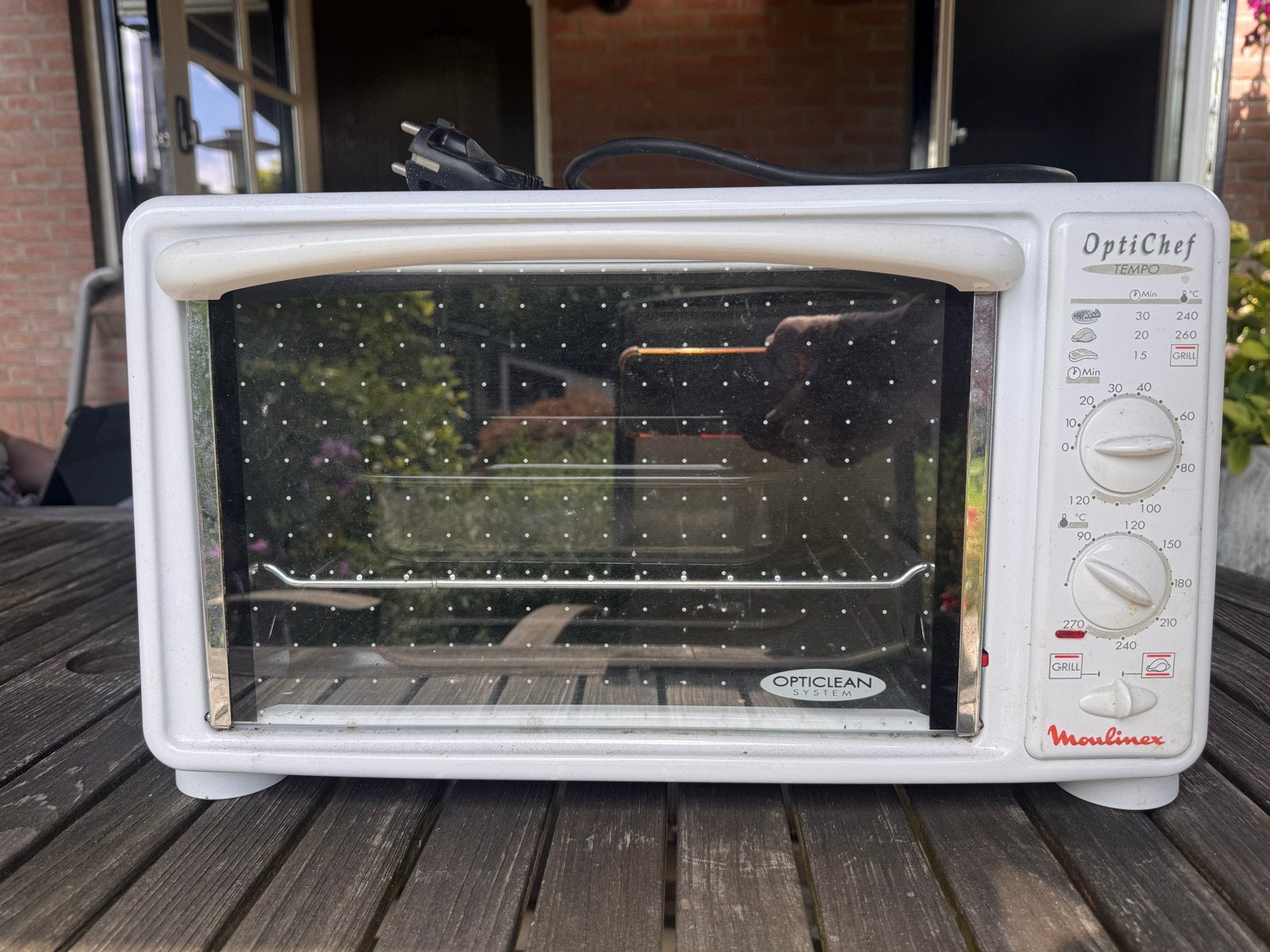 Moulinex OptiChef Tempo Mini-oven - Compact en Krachtig, Minder dan 45 cm, Ophalen of Verzenden, Mini-oven, Gebruikt