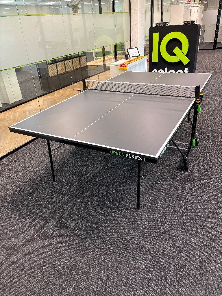 Tafeltennistafel, Ophalen, Zo goed als nieuw, Tafel Indoor, Verrijdbaar