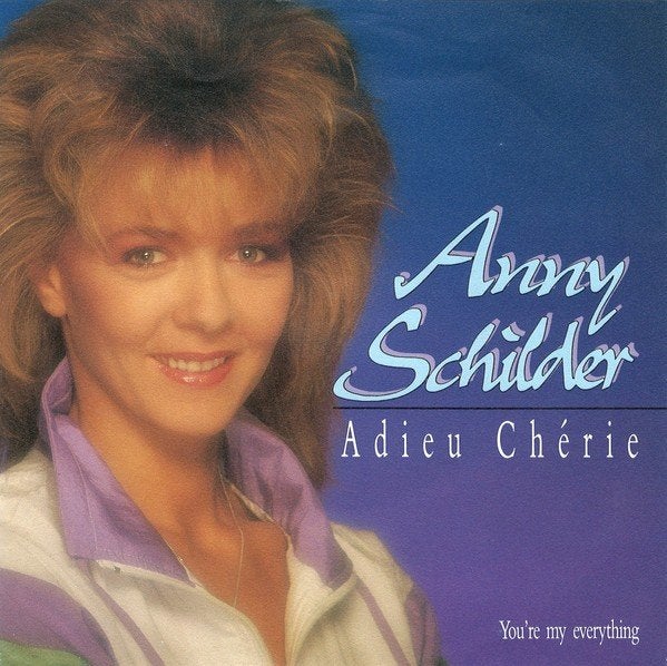 Single (1988) : Anny Schilder - Adieu Chérie (CNR), Gebruikt, 7 inch, 1980 - 1989, Ophalen of Verzenden