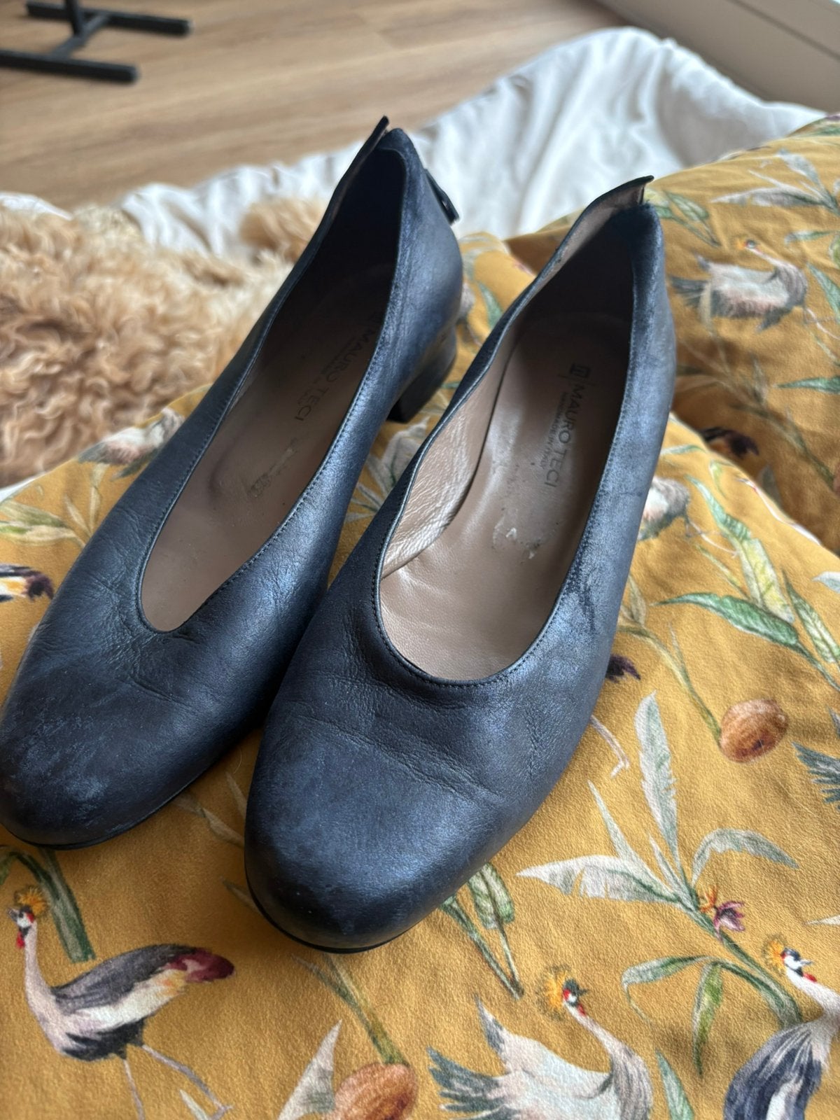 Mauro teci ballerina’s instappers 40, Ophalen of Verzenden, Zo goed als nieuw, Blauw