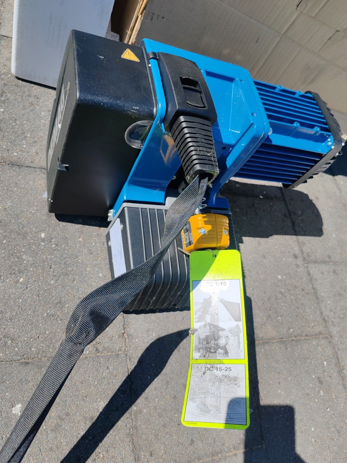 Demag 2 250 takel 380v, Ophalen of Verzenden, Nieuw, Elektrisch