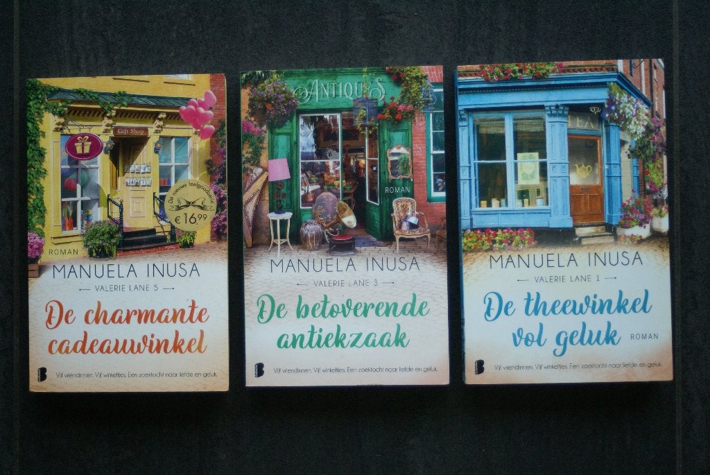 Manuela Inusa.. CADEAUWINKEL/ ANTIEKZAAK/ THEEWINKEL, Verzenden, Zo goed als nieuw, Manuela Inusa
