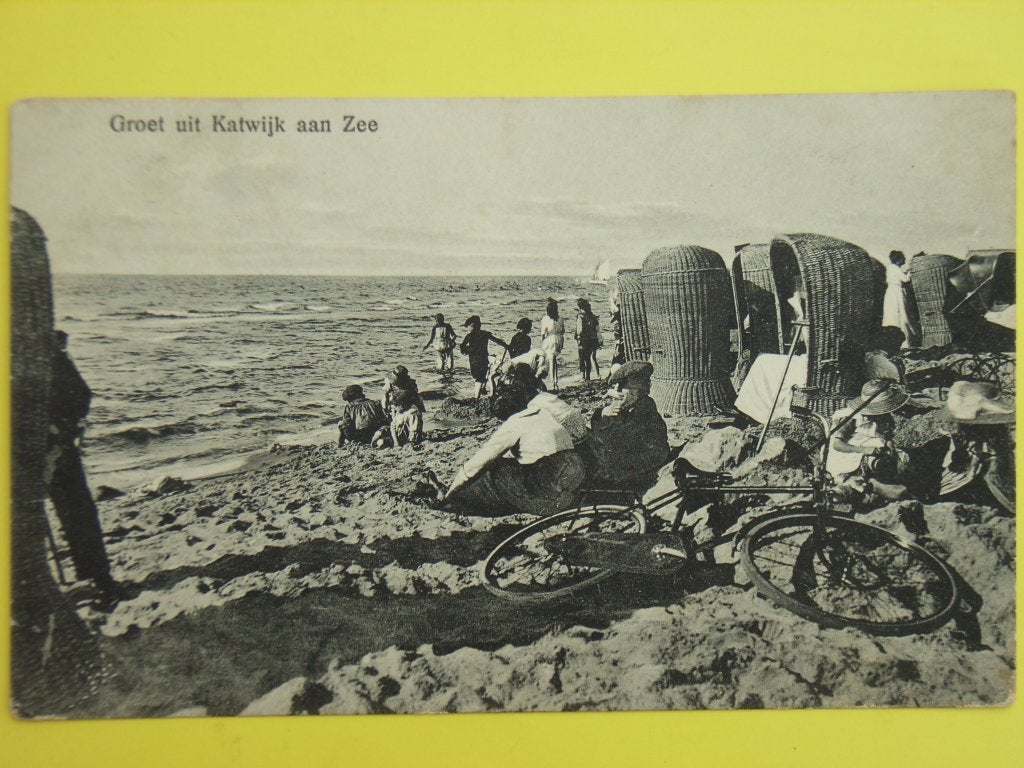 Ansicht groeten uit katwijk aan zee, Ophalen of Verzenden, 1960 tot 1980, Gelopen, Zuid-Holland