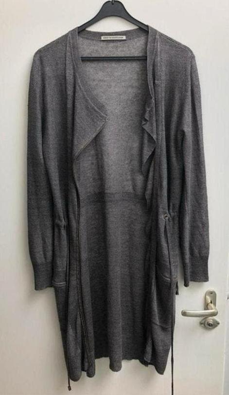 Drykorn prachtig linnen vest taupekleur l (40), Kleding | Dames, Truien en Vesten, Ophalen of Verzenden, Zo goed als nieuw, Maat 42/44 (L)