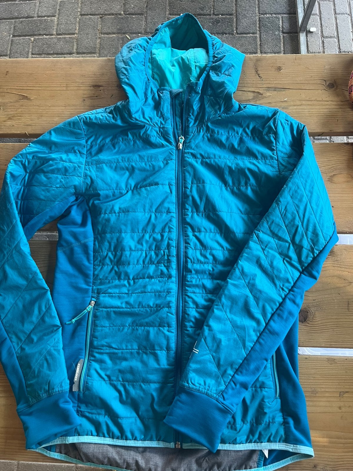 Icebreaker dames jas met merinowol, maat M, Ophalen of Verzenden, Zo goed als nieuw, Kleding