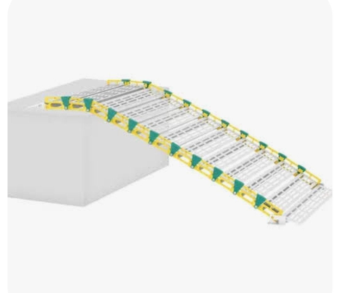 Aluminium oprijplaat draagbaar 500 kg, Ophalen of Verzenden