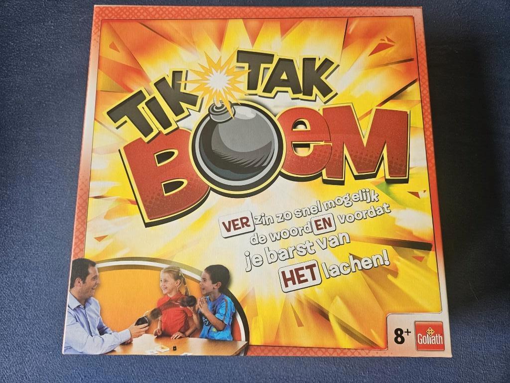 Tik Tak Boem, Drie of vier spelers, Ophalen of Verzenden, Zo goed als nieuw, Gollath