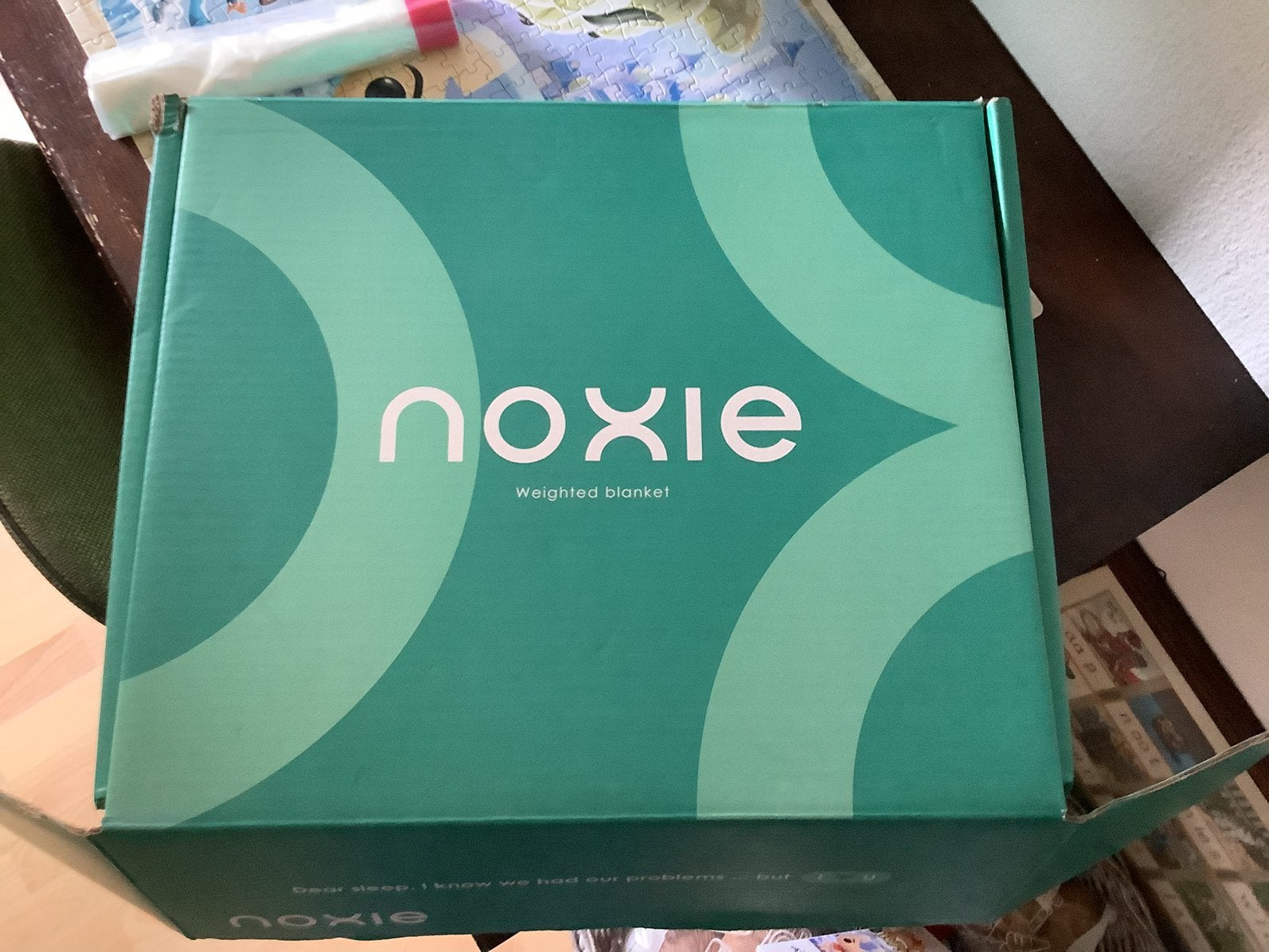 Noxie Premium Verzwaringsdeken 7 KG, Ophalen, Eenpersoons, Grijs, Deken of Dekbed