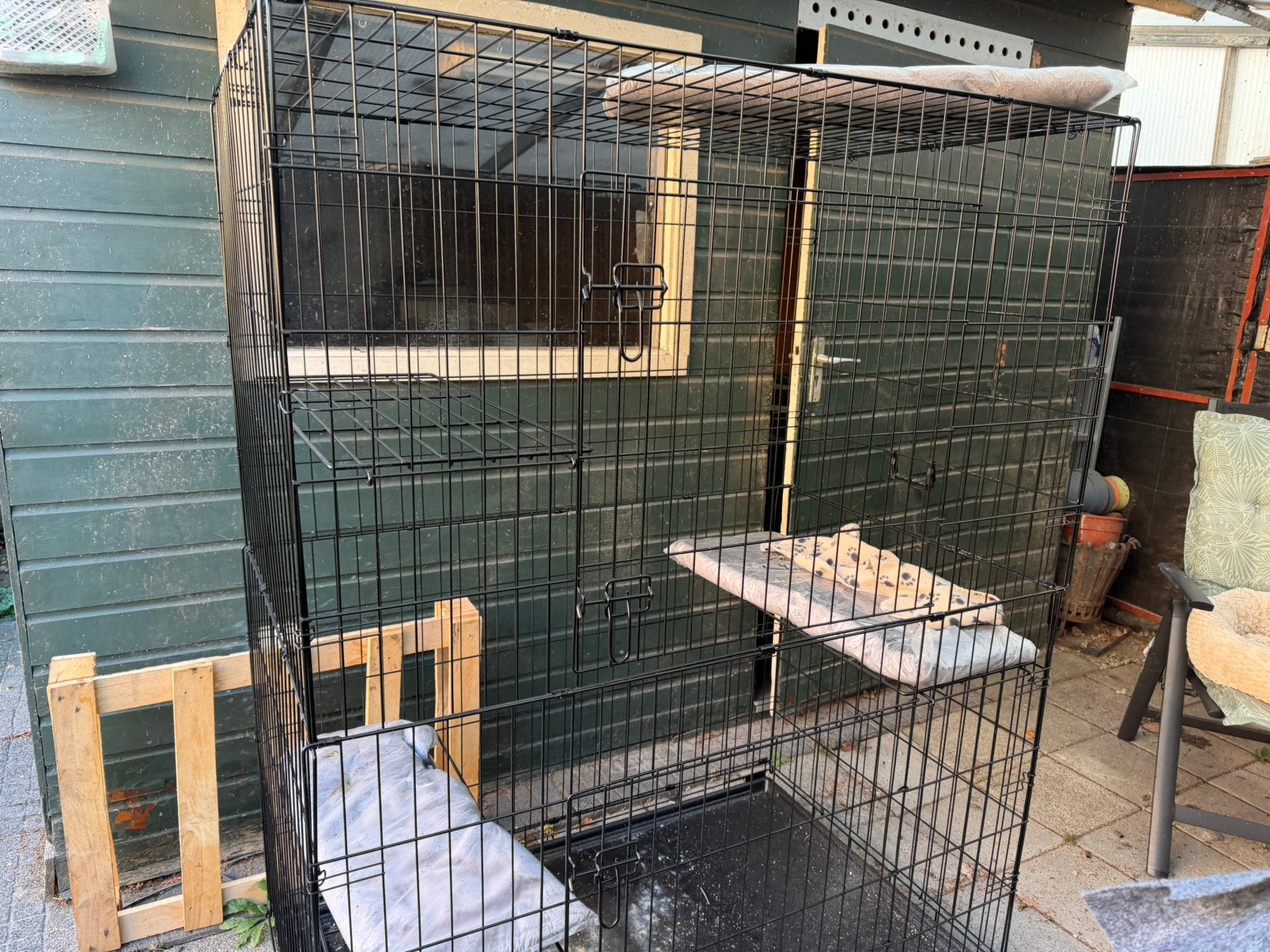 animal cage, Ophalen, 110 cm of meer, 65 tot 100 cm, Hondenhok