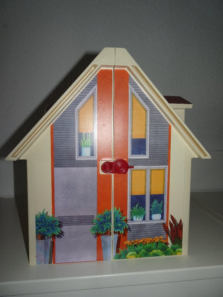 Playmobil Meeneem poppenhuis (5167) + veel extra's, Ophalen of Verzenden, Gebruikt, Complete set
