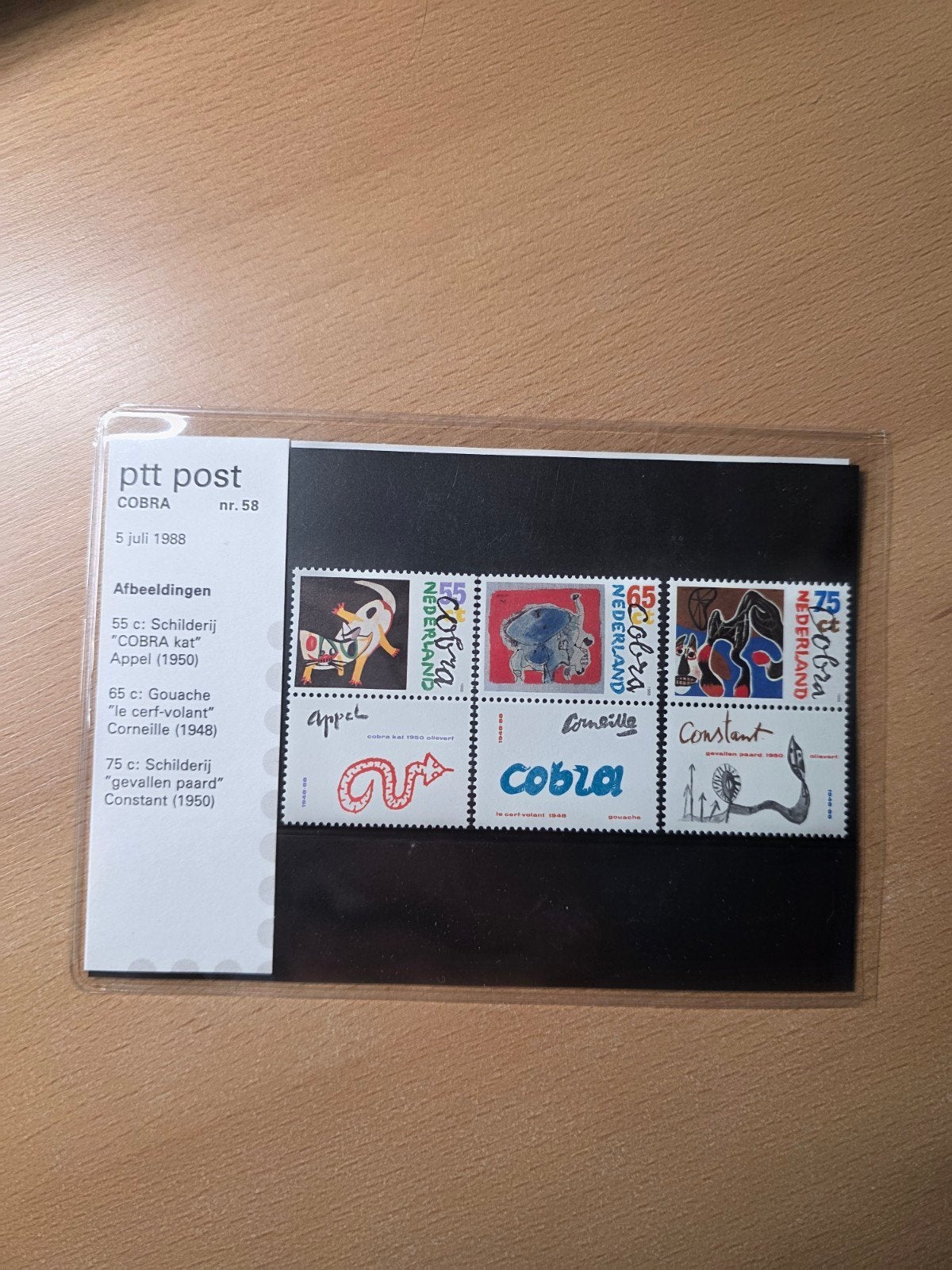 postzegels  mapje 58, Postzegels en Munten, Ophalen of Verzenden, Na 1940, Postfris