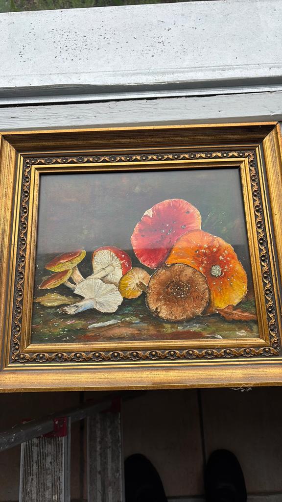 Schilderij Theo Goedvriend, Antiek en Kunst, Kunst | Schilderijen | Klassiek, Ophalen of Verzenden