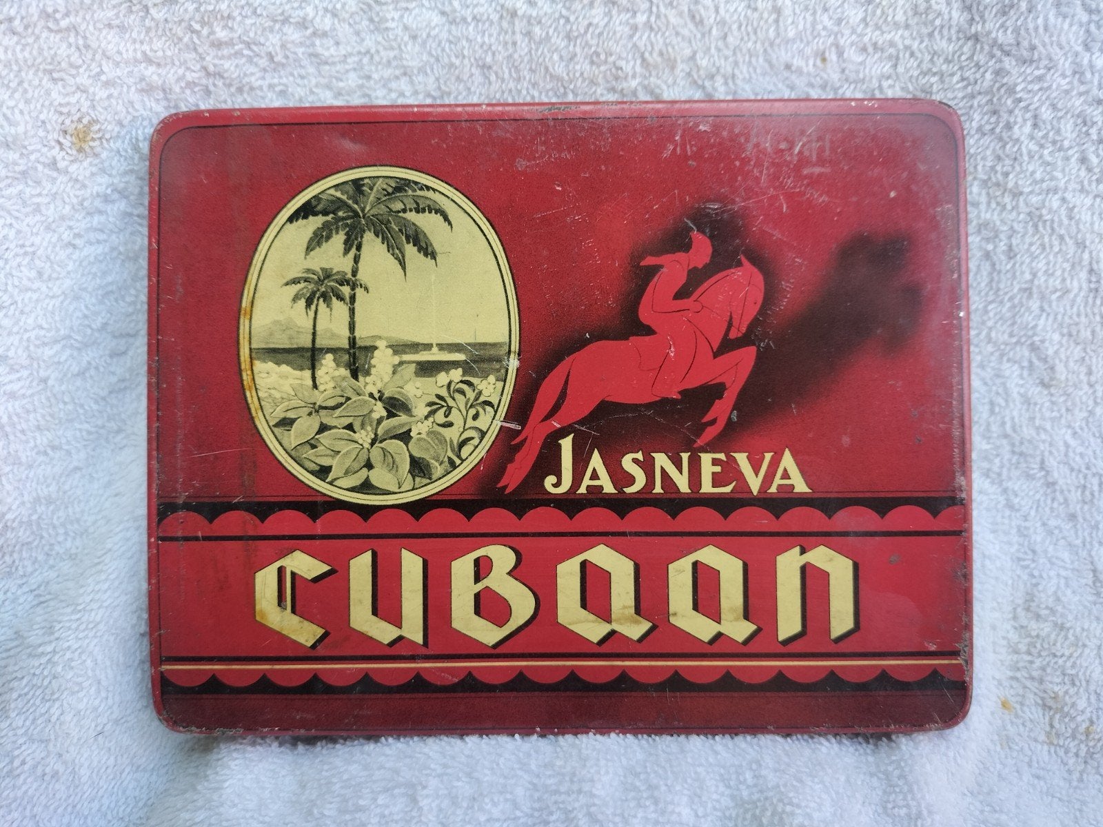 Jasneva cubaan sigarenblikje, Verzamelen, Ophalen of Verzenden, Overige