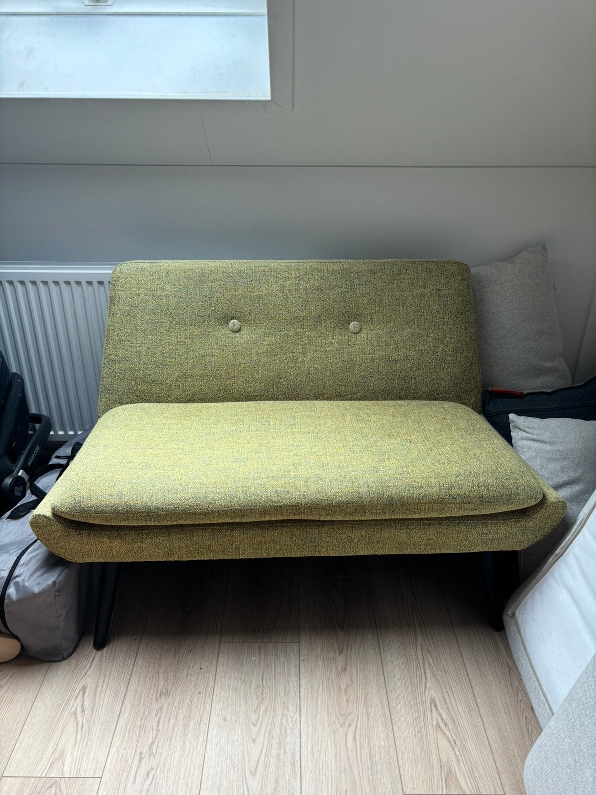Tweezits bankje van Made, Ophalen, 150 tot 200 cm, Tweepersoons, 75 tot 100 cm