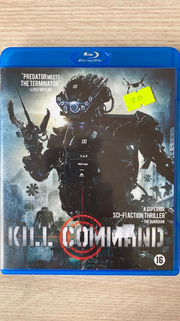 Kill command blu ray NL versie, Cd's en Dvd's, Blu-ray, Ophalen of Verzenden, Zo goed als nieuw, Actie