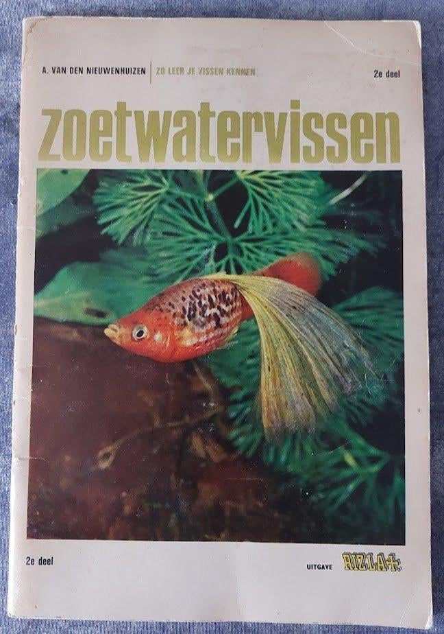 plaatjesalbum: Zoetwatervissen nr.2 Rizla [5534]  [BoOvpr], Ophalen of Verzenden, Zo goed als nieuw, Van den Nieuwenhuizen, Plaatjesalbum