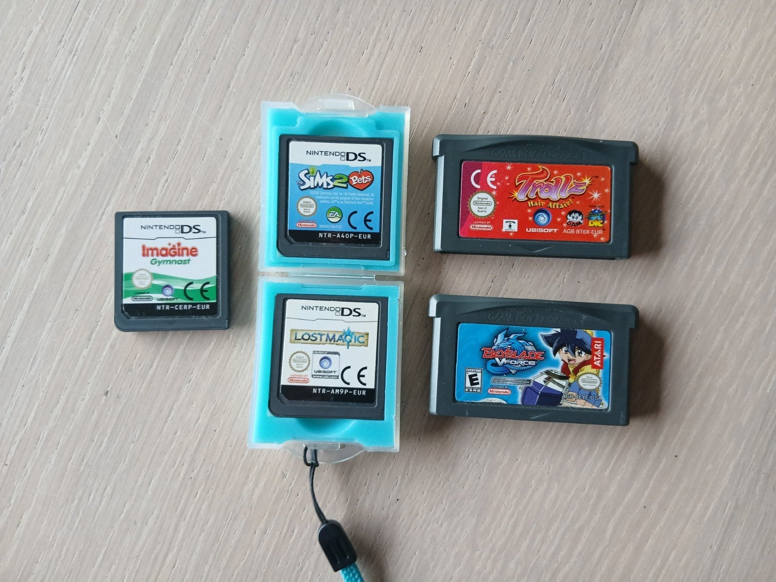 Nintendo DS en Gameboy Advance games, Spelcomputers en Games, Games | Nintendo DS, 1 speler, Verzenden, Gebruikt, Vanaf 3 jaar