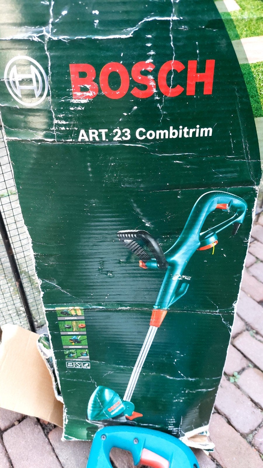 Bosch Grastrimmer met boekje, Tuin en Terras, Ophalen, Elektrisch