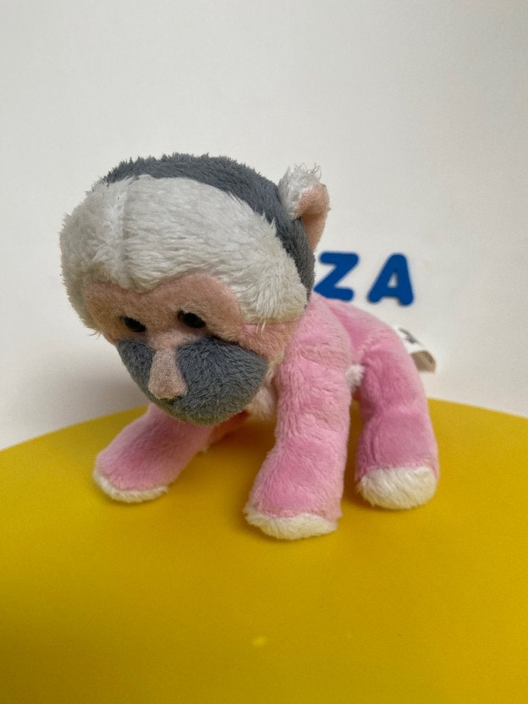 K2908 apenheul aap aapje roze, Ophalen of Verzenden, Zo goed als nieuw, Overige typen