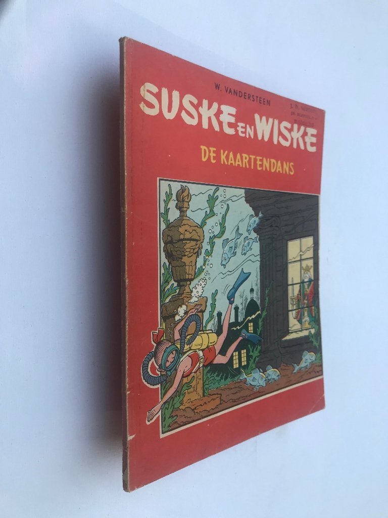 W. Vandersteen - De kaartendans, Gelezen, W. Vandersteen, Eén stripboek, Ophalen of Verzenden