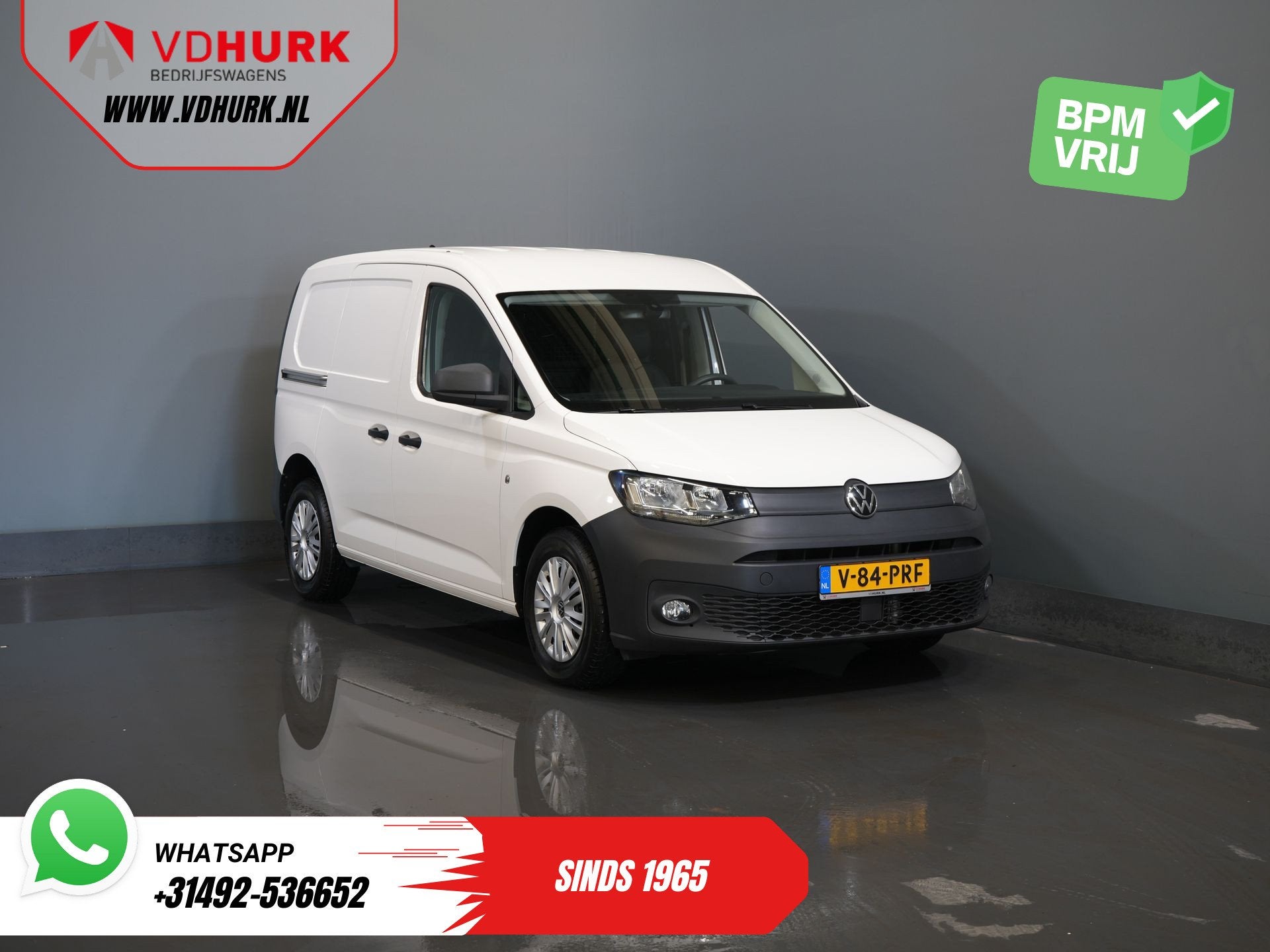 Volkswagen Caddy Cargo 2.0 TDI 100 pk Omvormer/ Sortimo/ Cru, Voorwielaandrijving, Gebruikt, 4 cilinders, Volkswagen
