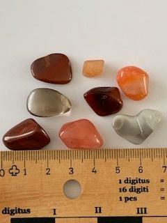Edelstenen set rode jaspis, agaat,Botswana agaat ,rookkwarts, Ophalen of Verzenden, Nieuw