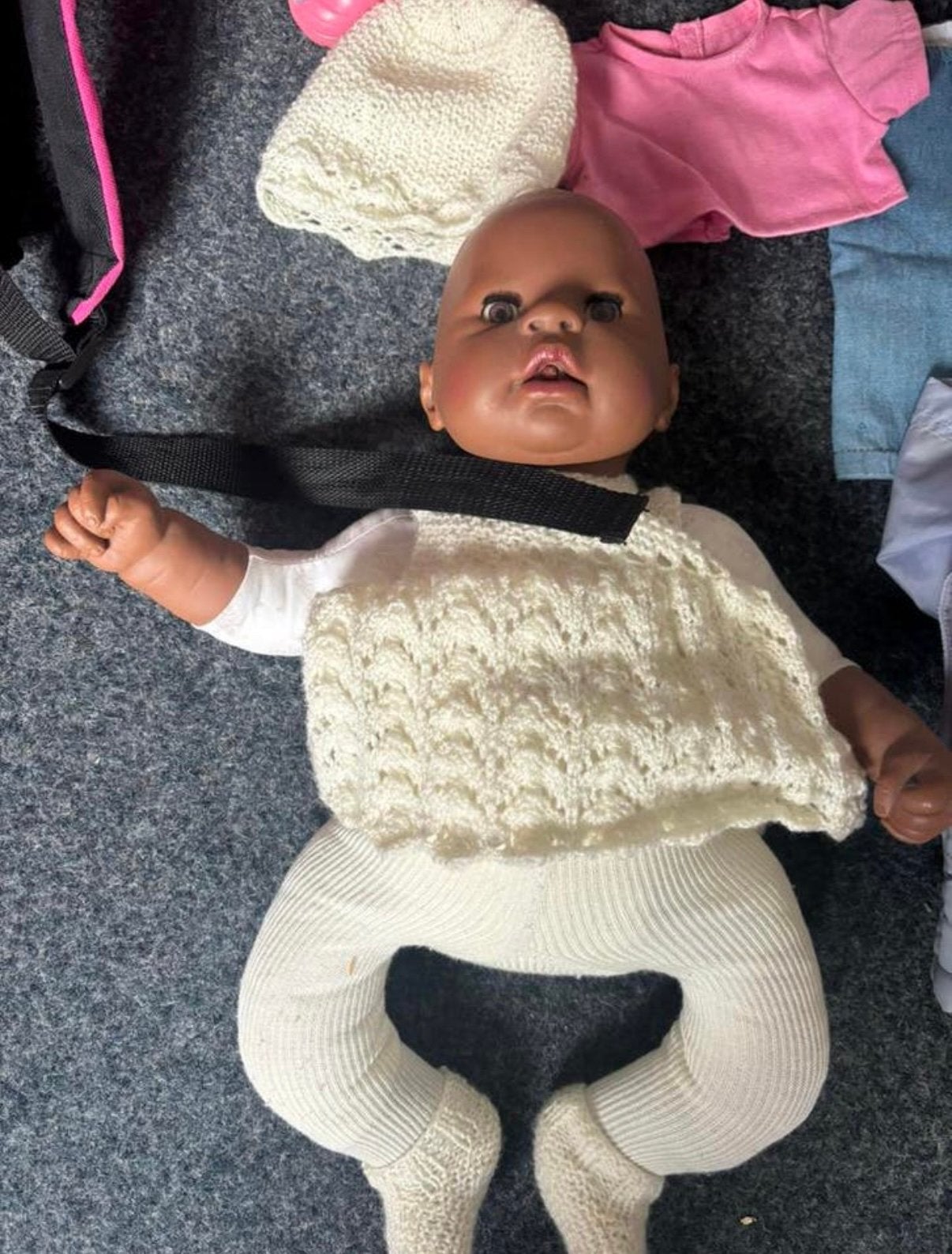 Chou chou pop, Kinderen en Baby's, Speelgoed | Poppen, Ophalen of Verzenden, Gebruikt, Babypop