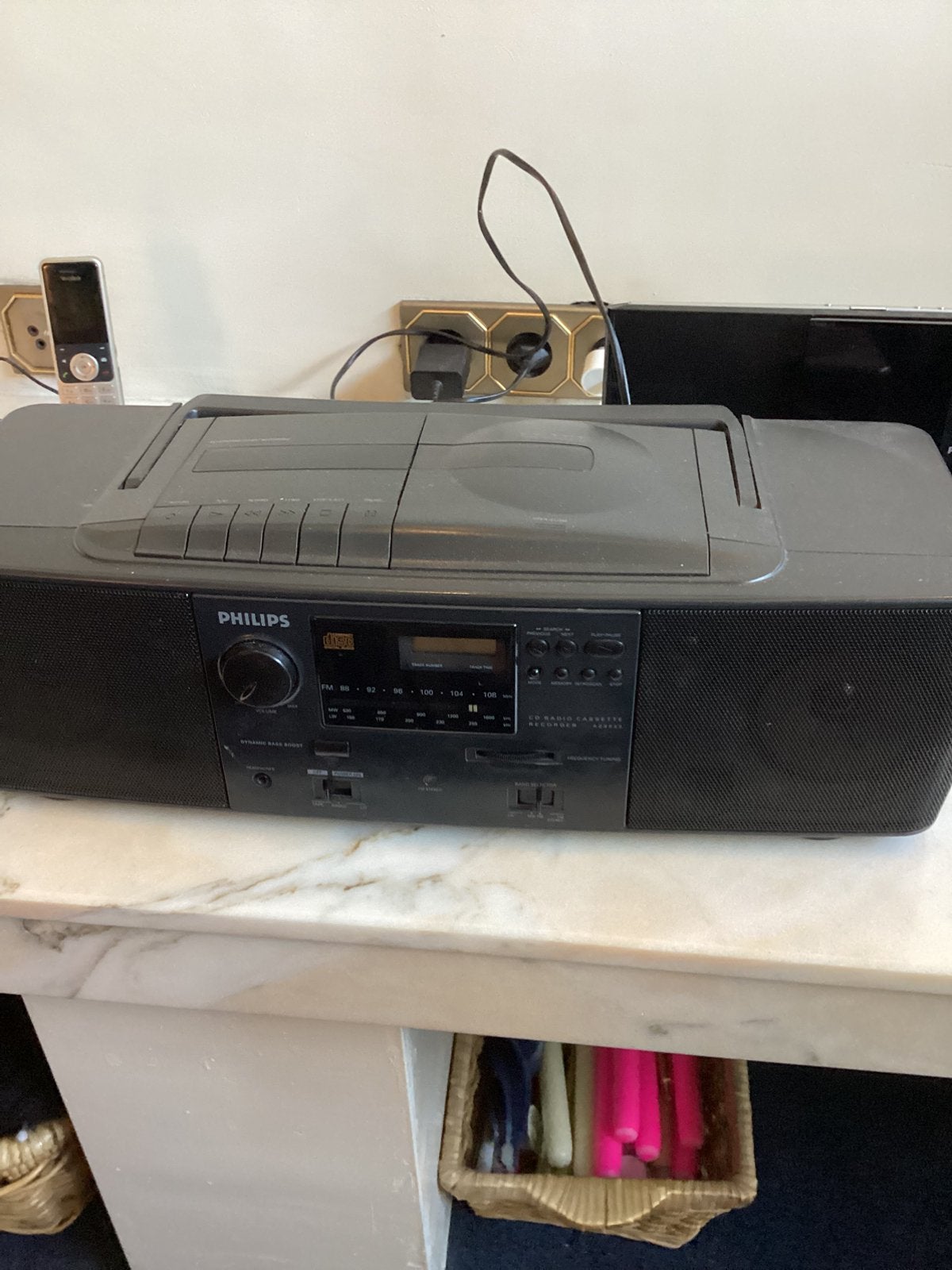 Radio cd, Ophalen, Gebruikt