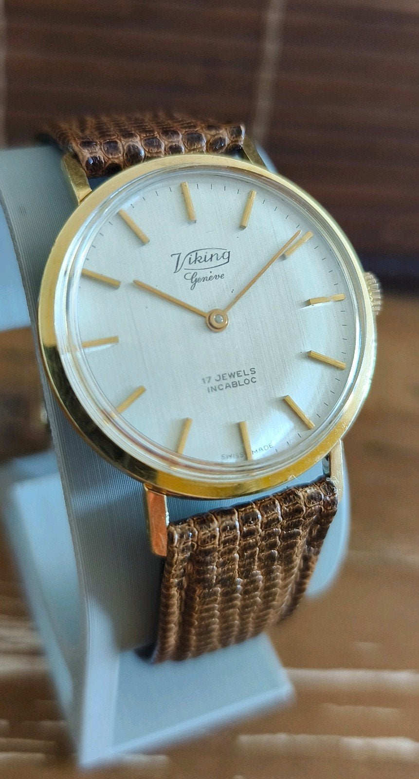 Viking Genève vintage met onderhoudsbeurt., Verzenden, Staal, Overige merken, 1960 of later