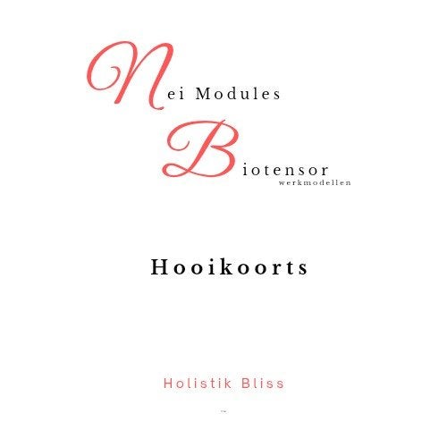 Hooikoorts biotensor Nei-therapie, Ophalen of Verzenden, Beta