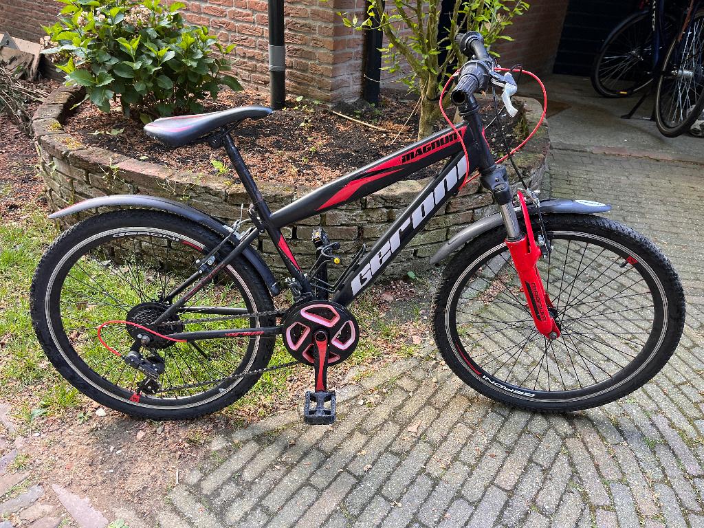 Mountainbike 24 inch Geroni, Fietsen en Brommers, Fietsen | Mountainbikes en ATB, Gebruikt, Hardtail, Heren, Schijfrem