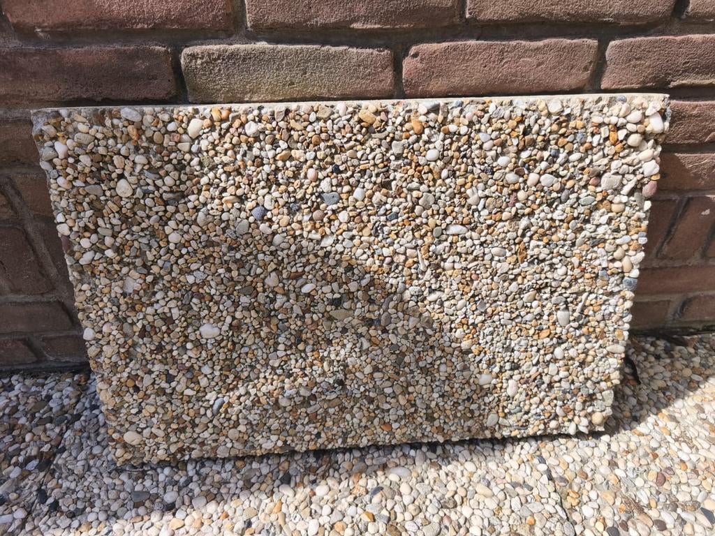Gratis afhalen grind tegels, Tuin en Terras, Tegels en Klinkers, Ophalen, Gebruikt, Grind, Terrastegels