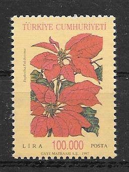 Turkije 1997  Bloemen, Verzenden, Overige landen, Postfris