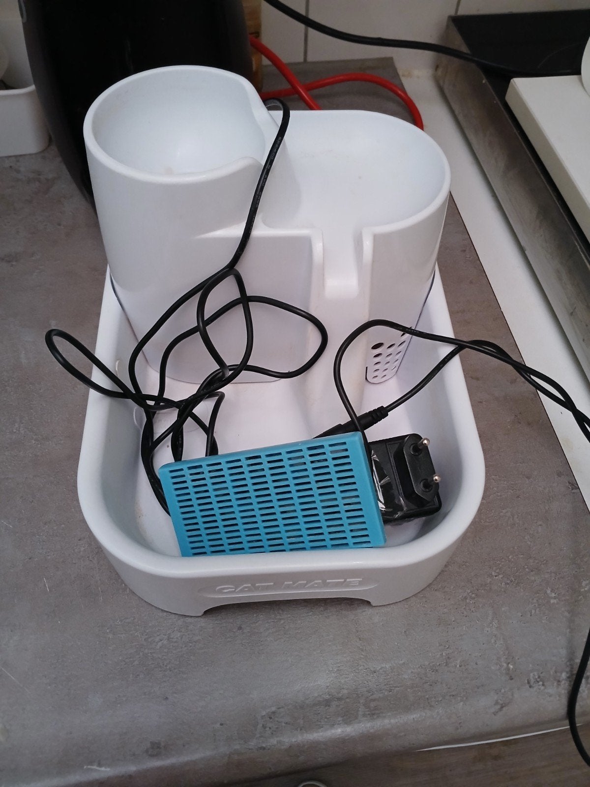 waterfontijn, Dieren en Toebehoren, Ophalen, Automatisch, Gebruikt