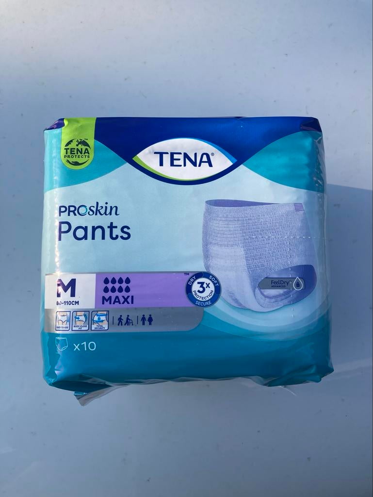 Tena Proskin Pants Maxi Maat M, Diversen, Verpleegmiddelen, Ophalen of Verzenden, Nieuw