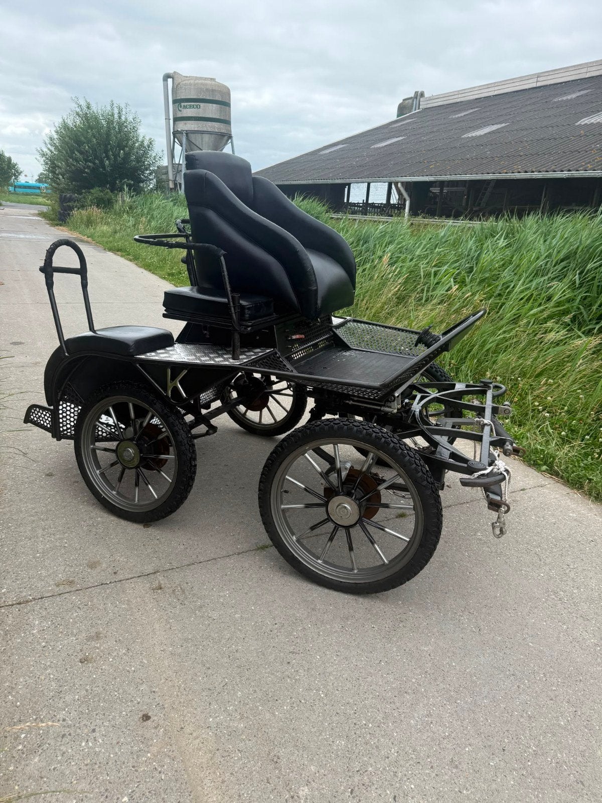 Marathonwagen C en D pony' s, Pony