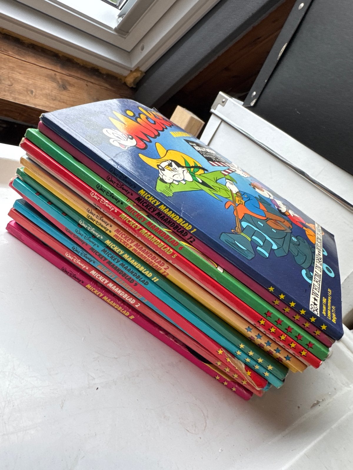 Mickey Maandblad 1979-1982 (niet compleet), Meerdere stripboeken, Ophalen, Gelezen