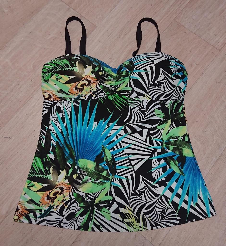 Tankini top voor Anneke Hamer, Kleding | Dames, Badmode en Zwemkleding, Ophalen of Verzenden, Zo goed als nieuw, Zwart, Badpak