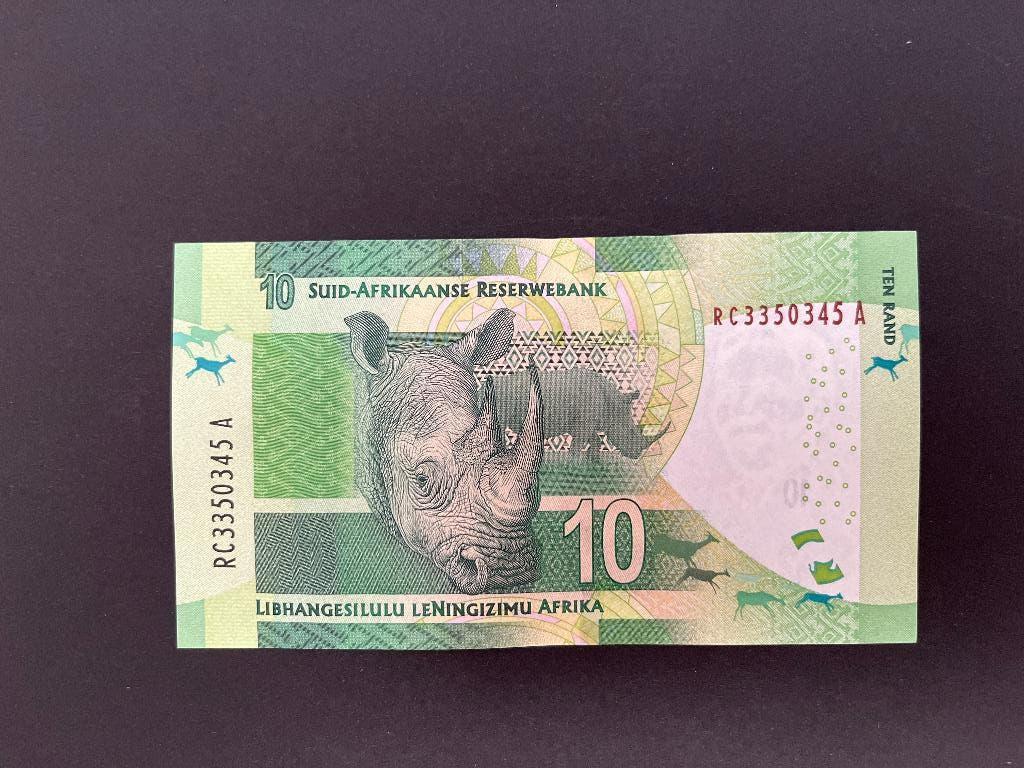 Zuid Afrika 10 rand UNC, Verzenden, Zuid-Afrika