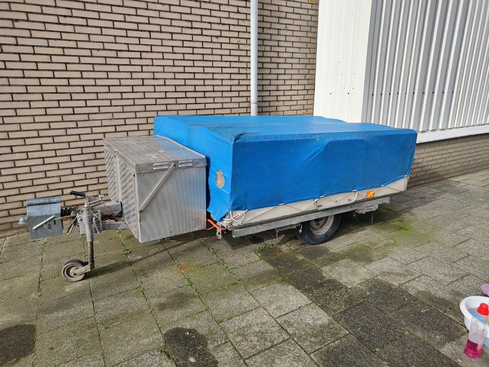 Rapido Confort vouwcaravan met nieuwe banden en bedplanken, Ophalen
