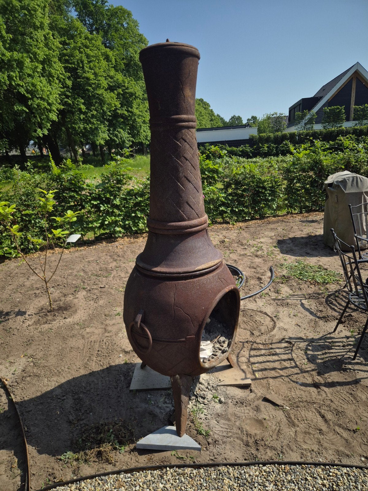 Kachel, Ophalen