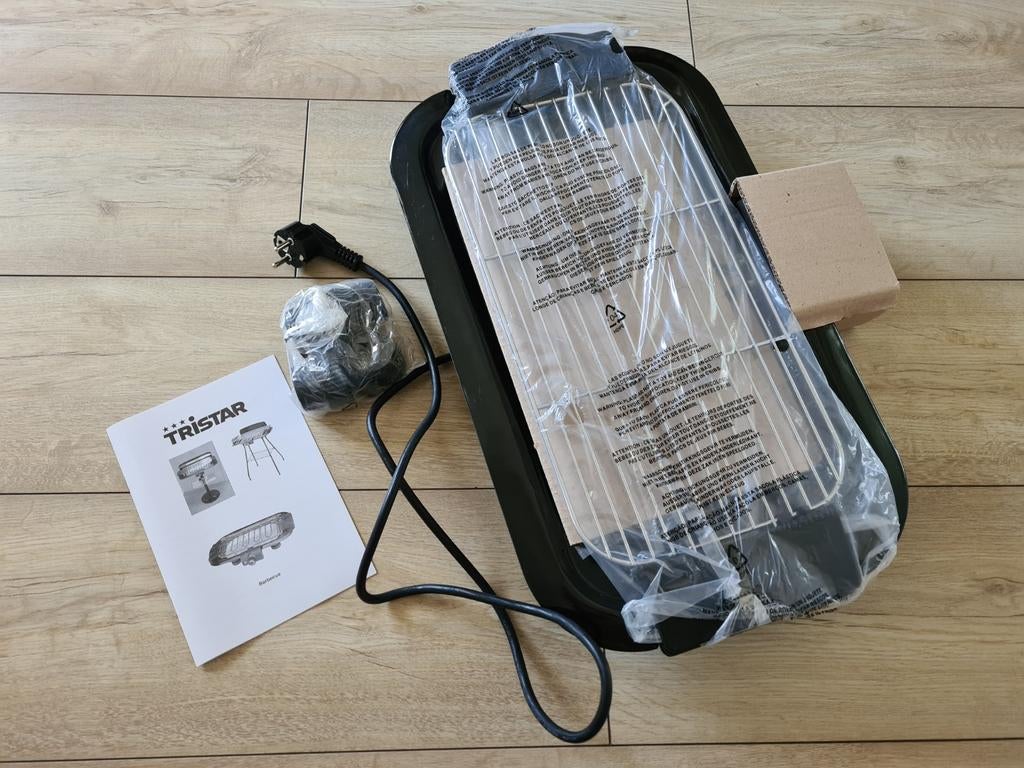 Tristar BBQ / tafel barbecue elektrisch NIEUW, Ophalen of Verzenden, Nieuw