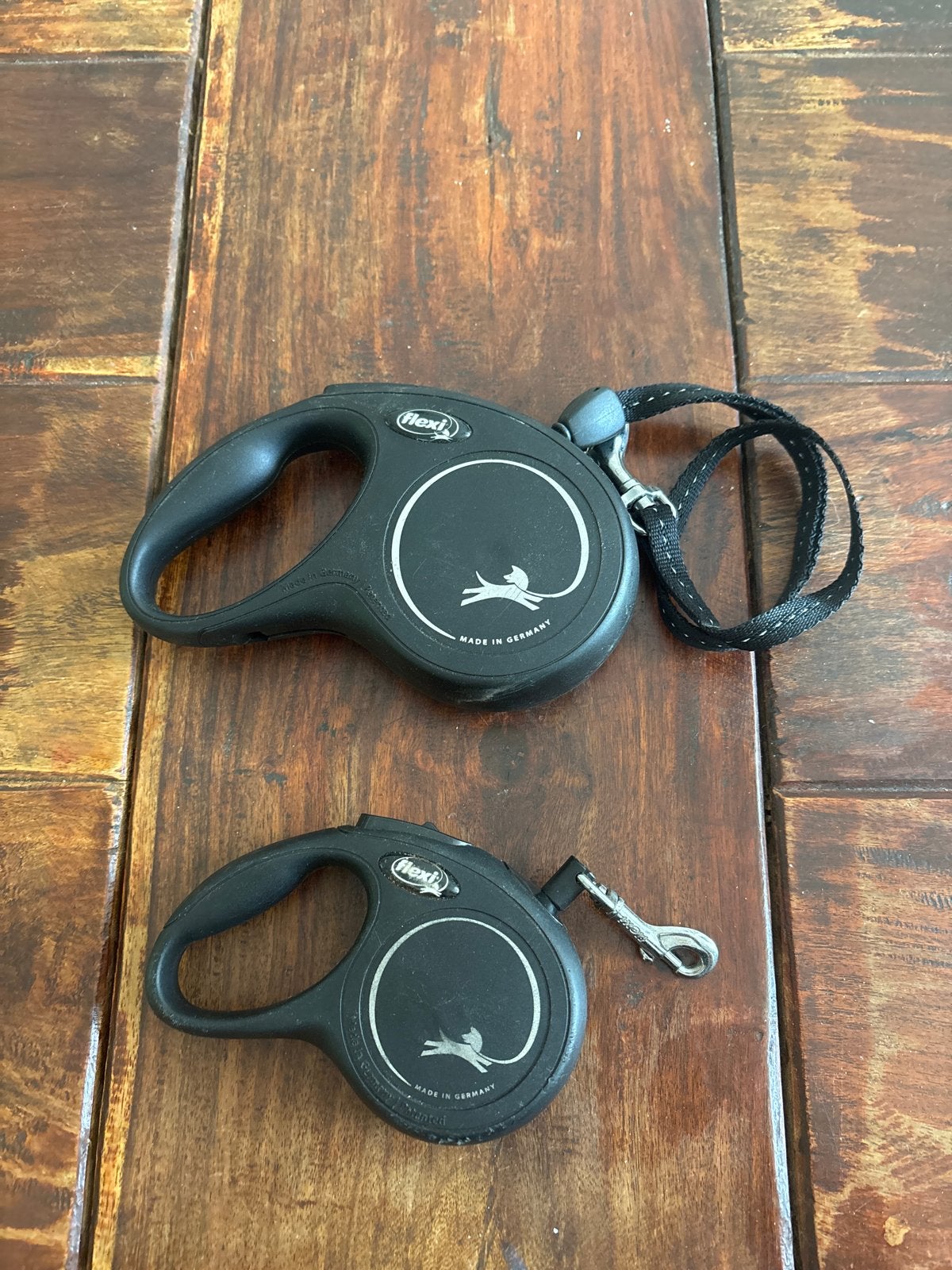 2x Flexi rollijn Maat XS (3m) en S (8m), Ophalen of Verzenden, Gebruikt, Hondenriem