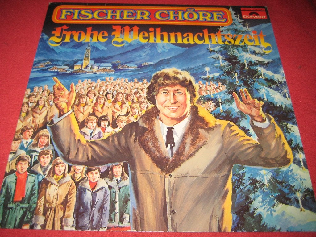 LP, Fischer Chöre: Frohe Weihnachtszeit, Cd's en Dvd's, Ophalen of Verzenden, Zo goed als nieuw, LP
