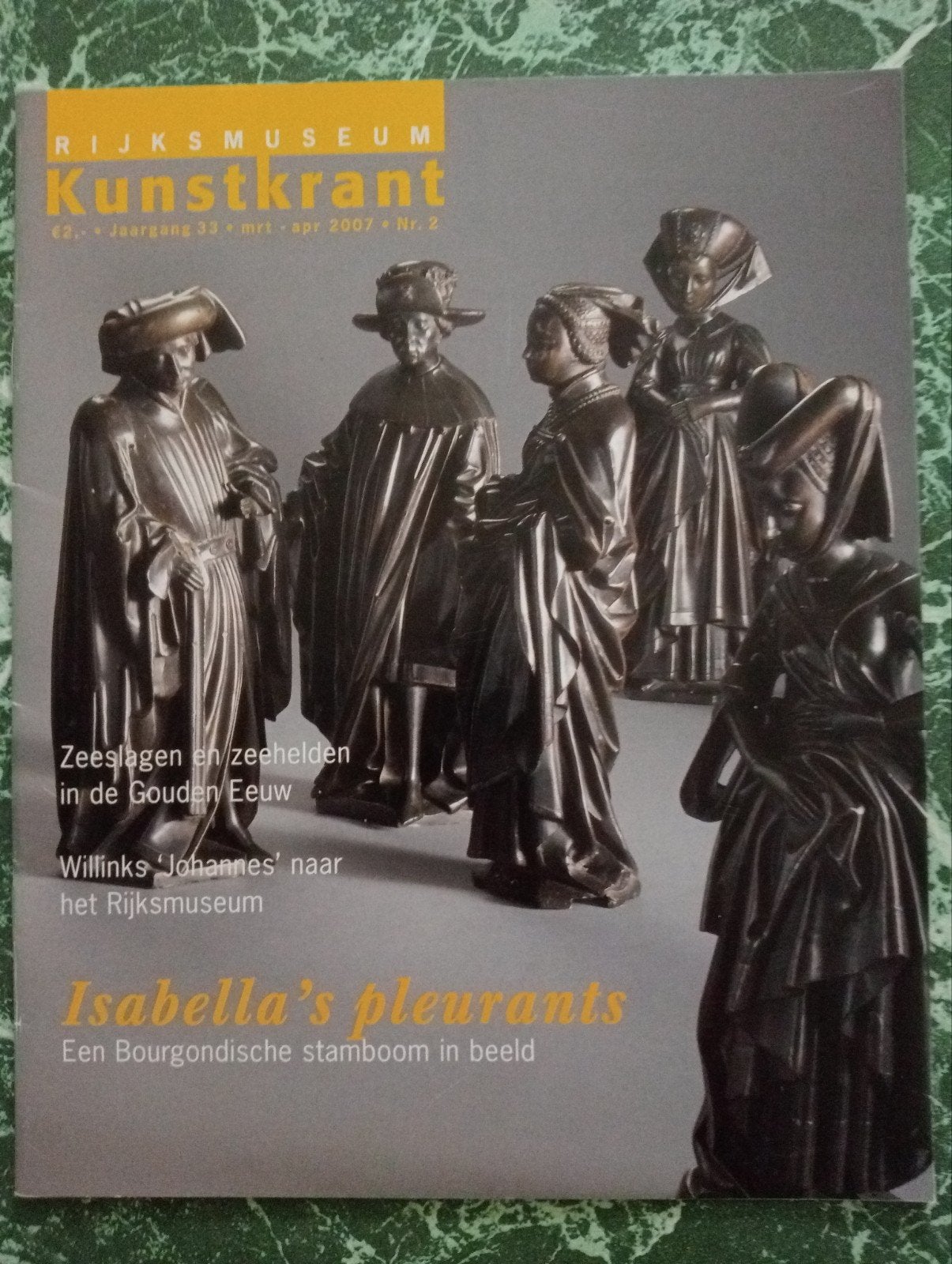 Rijksmuseum Kunstkrant - Isabella's Pleurants (2007), Ophalen of Verzenden, Gelezen