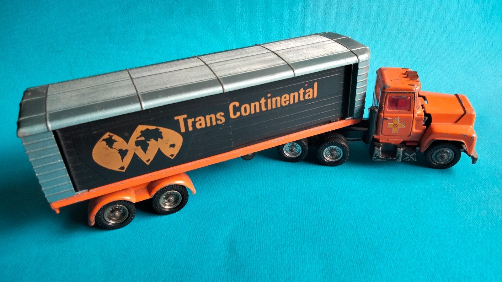 Corgi Trans Continental vrachtwagen met oplegger, Ophalen of Verzenden