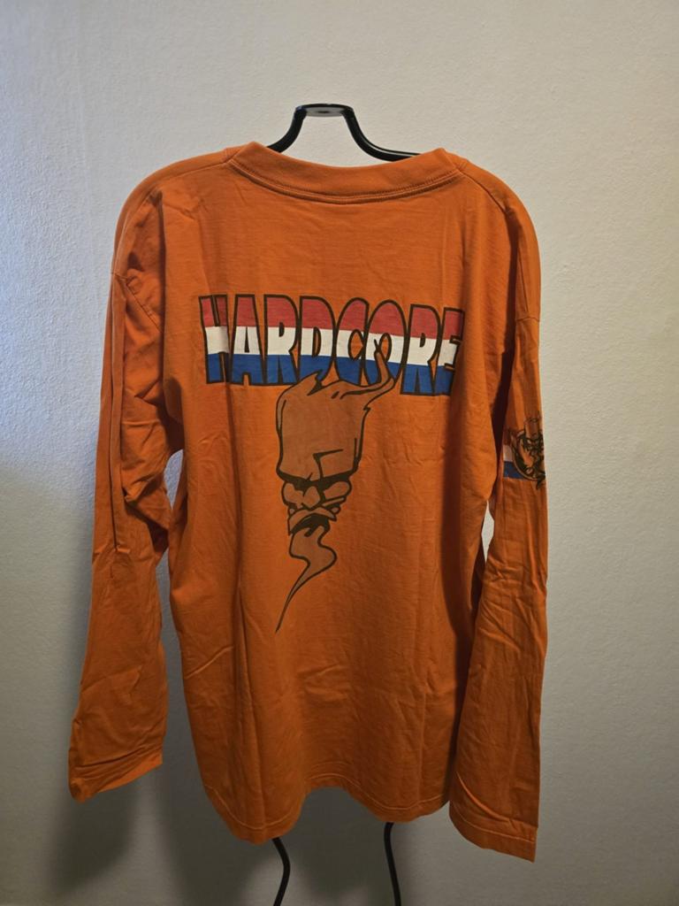 Vintage Oldschool Oranje
ID&T Thunderdome Hardcore, Ophalen of Verzenden, Zo goed als nieuw, Maat 56/58 (XL), Oranje