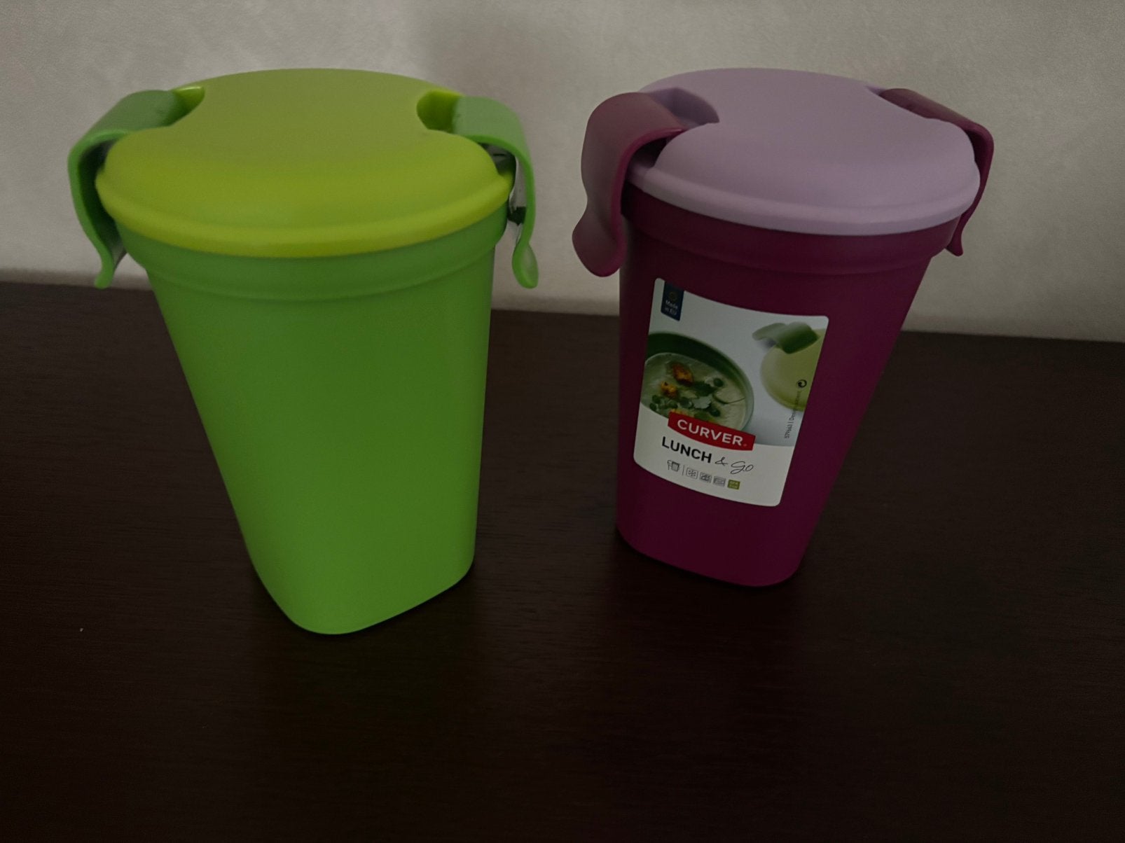 2 nieuwe curver lunchbekers, Ophalen of Verzenden, Zo goed als nieuw, Overige typen