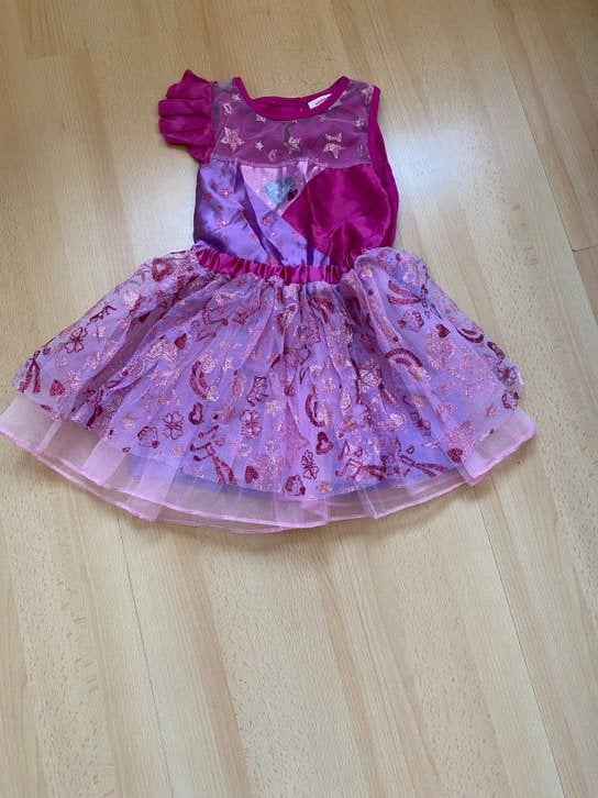 Prinsessenjurk en tutu voor meisjes 2 in 1, Kinderen en Baby's, Ophalen of Verzenden, Zo goed als nieuw, Meisje